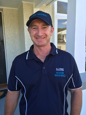 Andy House washing Lower Hutt